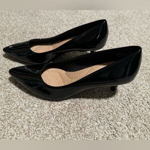 Worn one time short heel